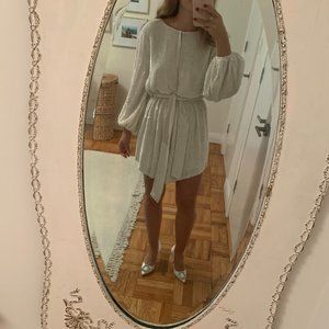 Retrofete Grace Dress_XS_COLOR: MOONGLOW WHITE